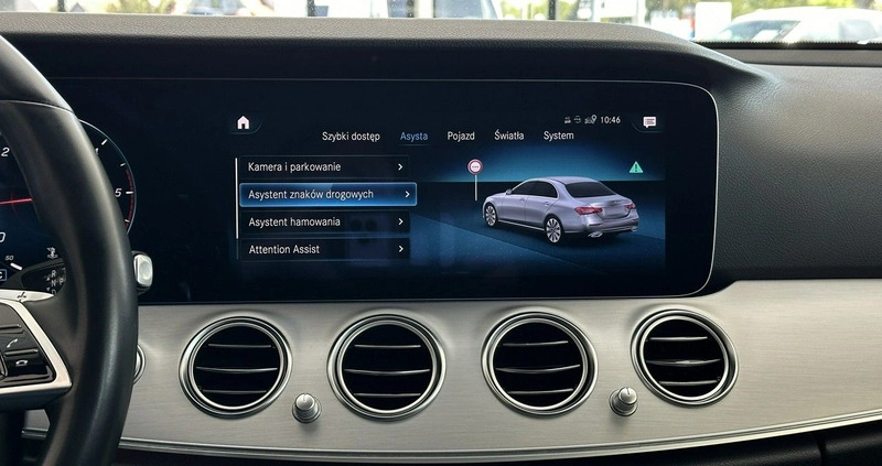 Mercedes-Benz Klasa E cena 148900 przebieg: 128525, rok produkcji 2021 z Czaplinek małe 781